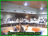 hot babes jelly wrestling