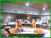hot babes jelly wrestling